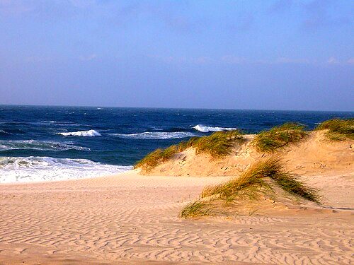 Dune on the North Frisian island of Sylt