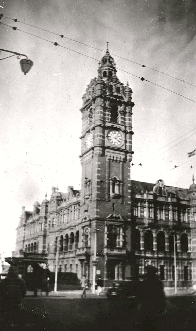Pietermaritzburg City Hall found on a photo album dated 1924