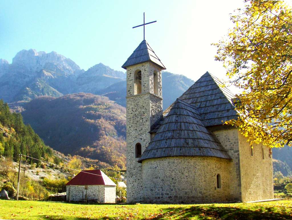 Typical architecture in Theth