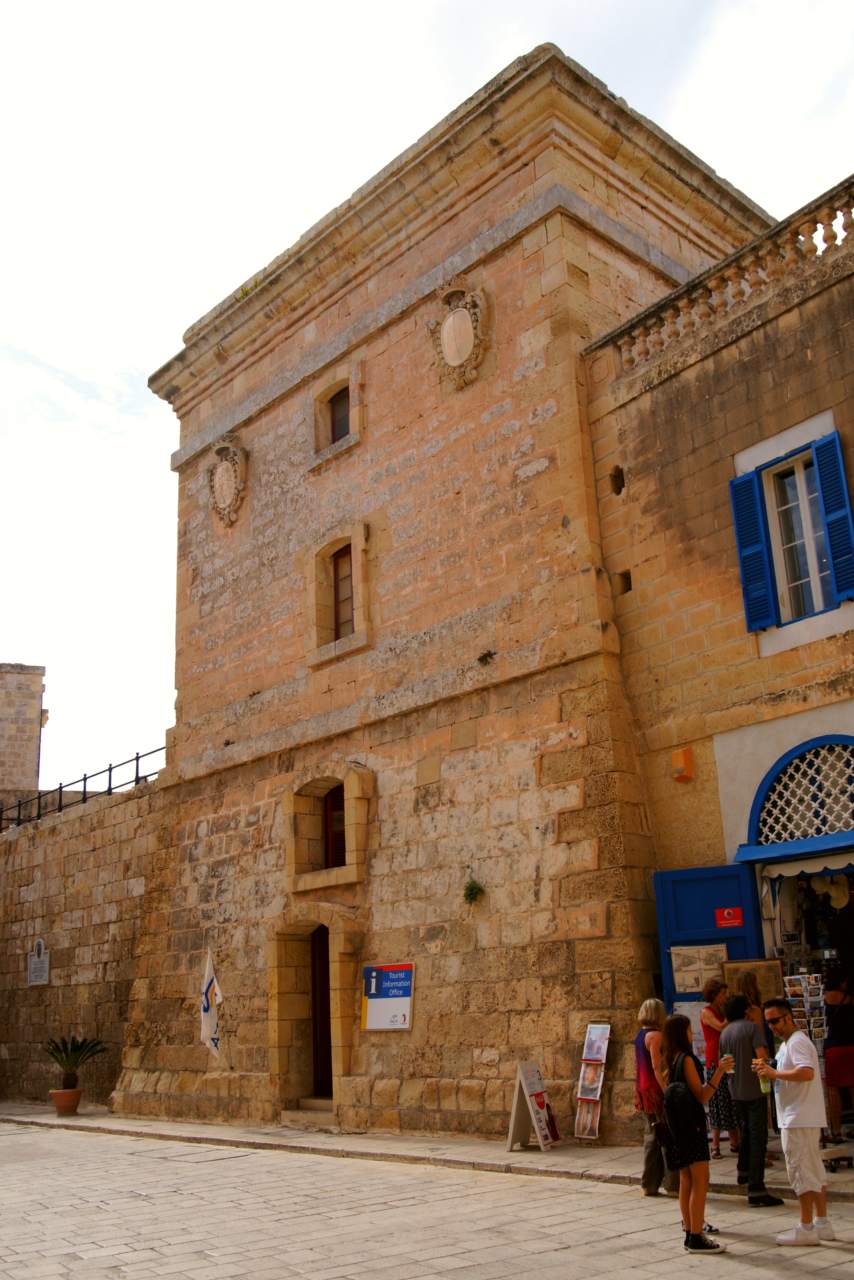 Tourist information centre at the Torre dello Standardo in Mdina