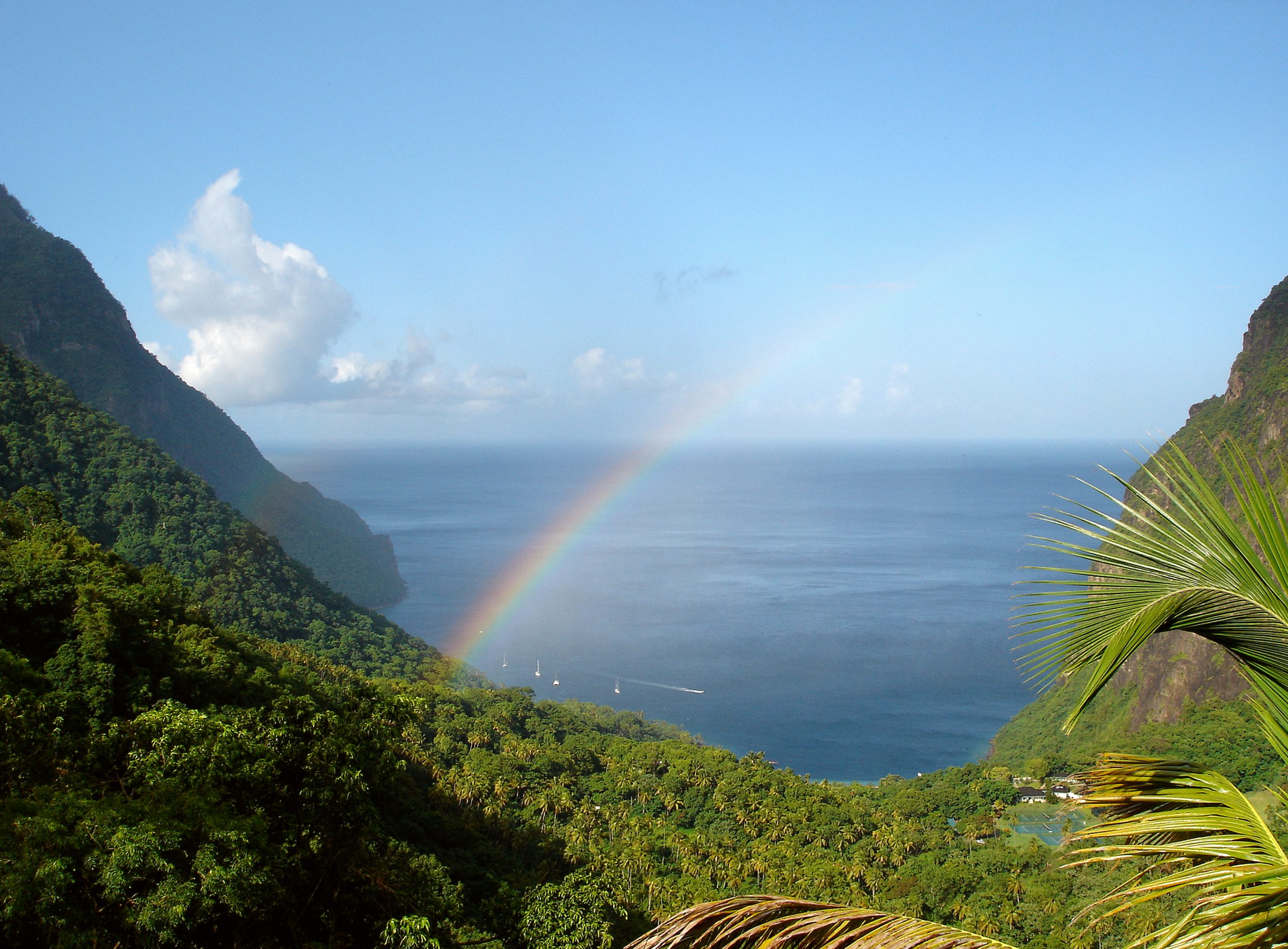 Explore the iconic Pitons