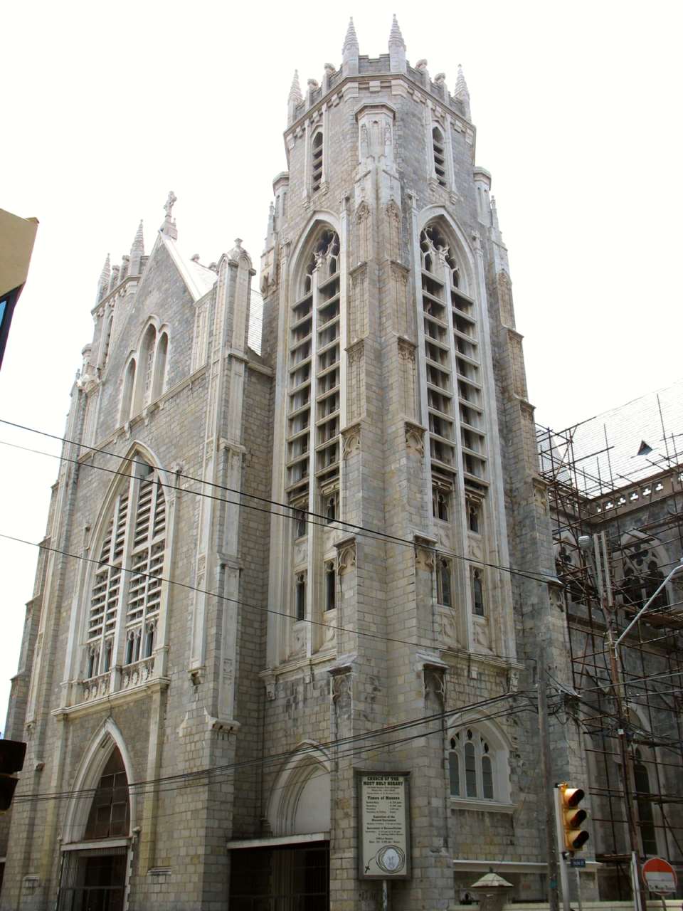Historic Gothic Rosary Church at the corner of Henry and Park Streets in 2008
