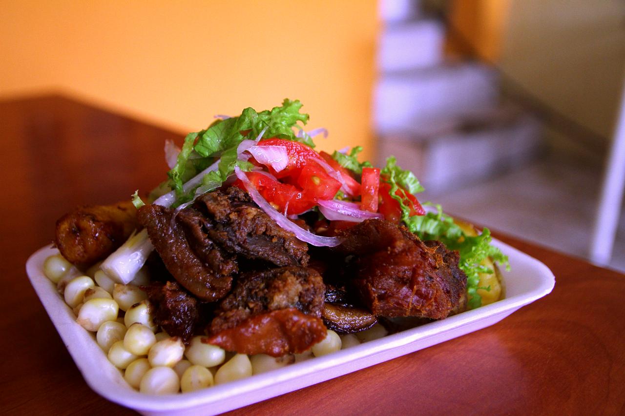 Local food and drinks - Otavalo