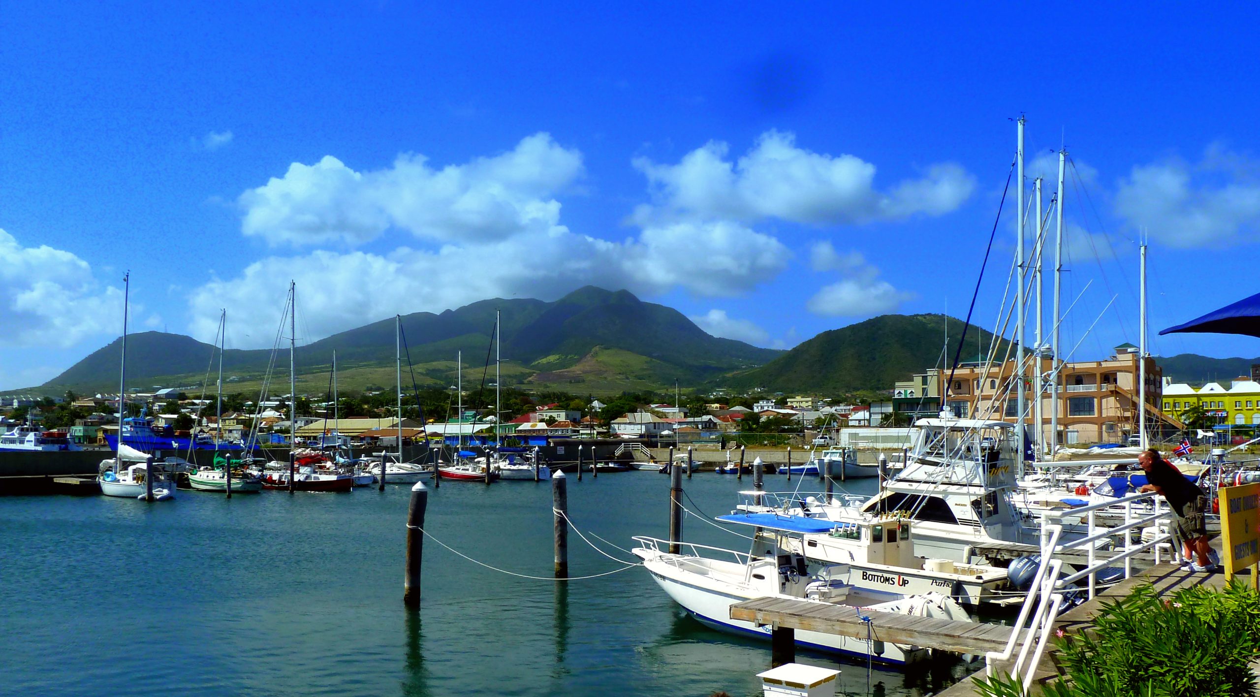 Sail into the heart of Basseterre