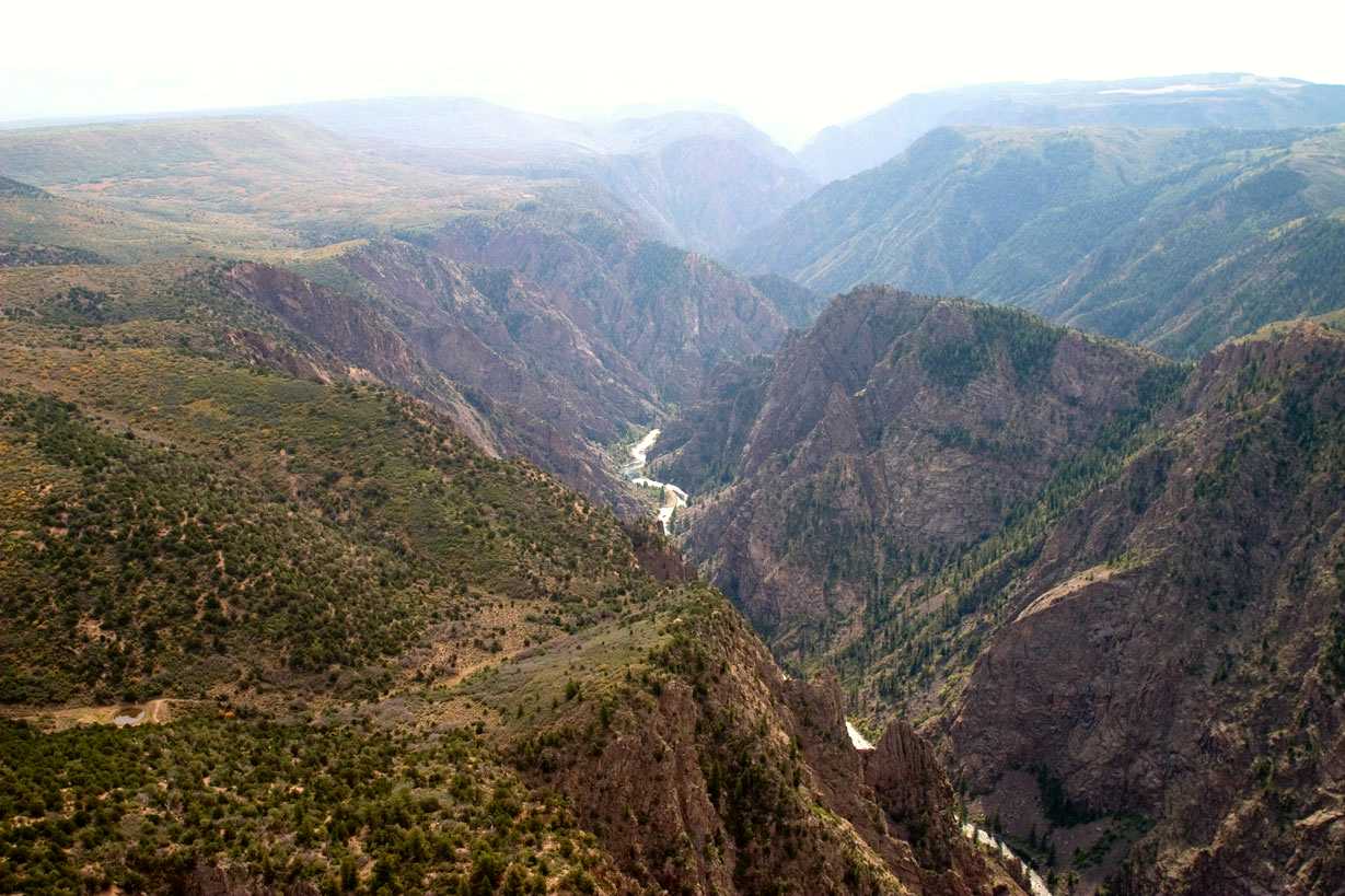 Black Canyon near Tomichi Point