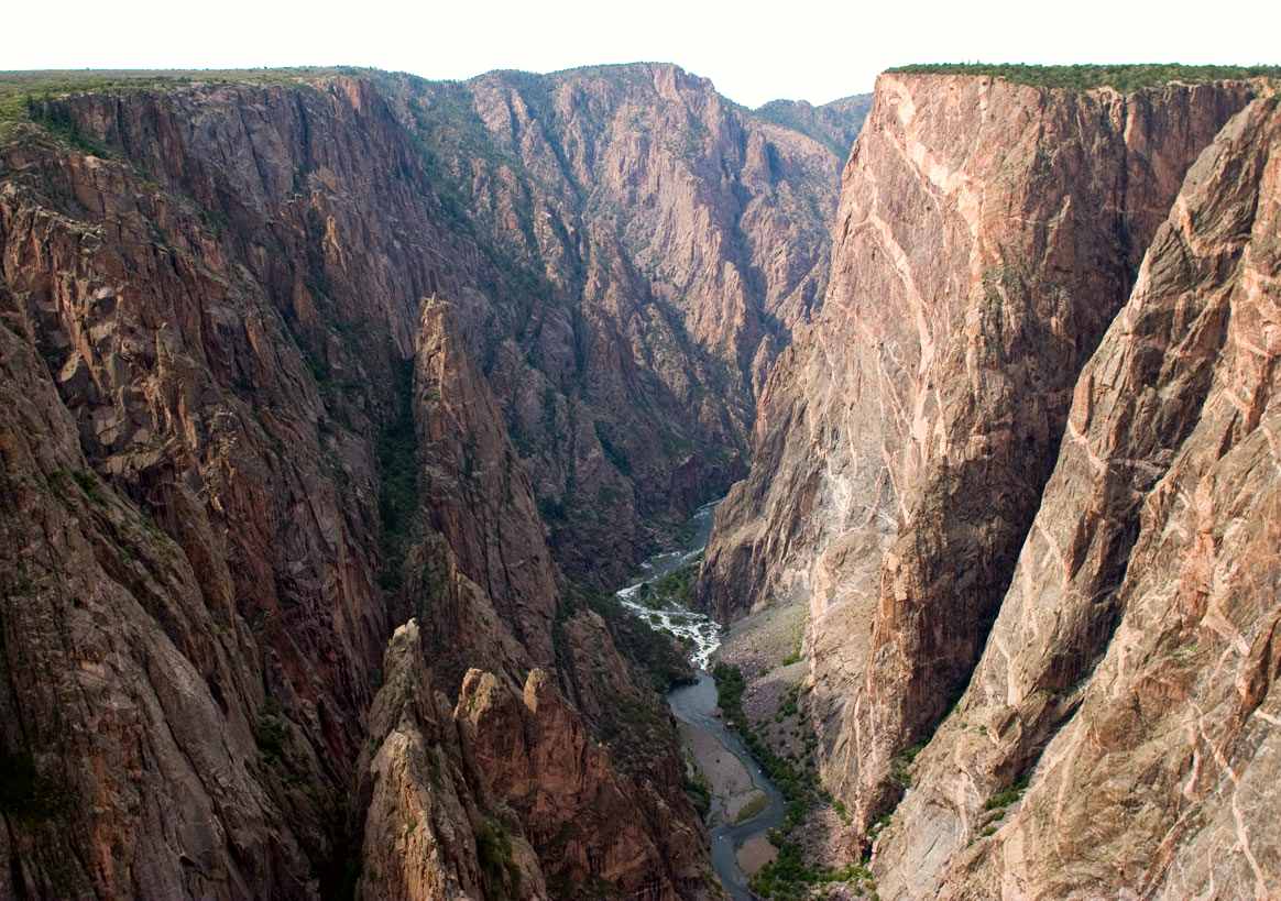 Black Canyon near Painted Wall
