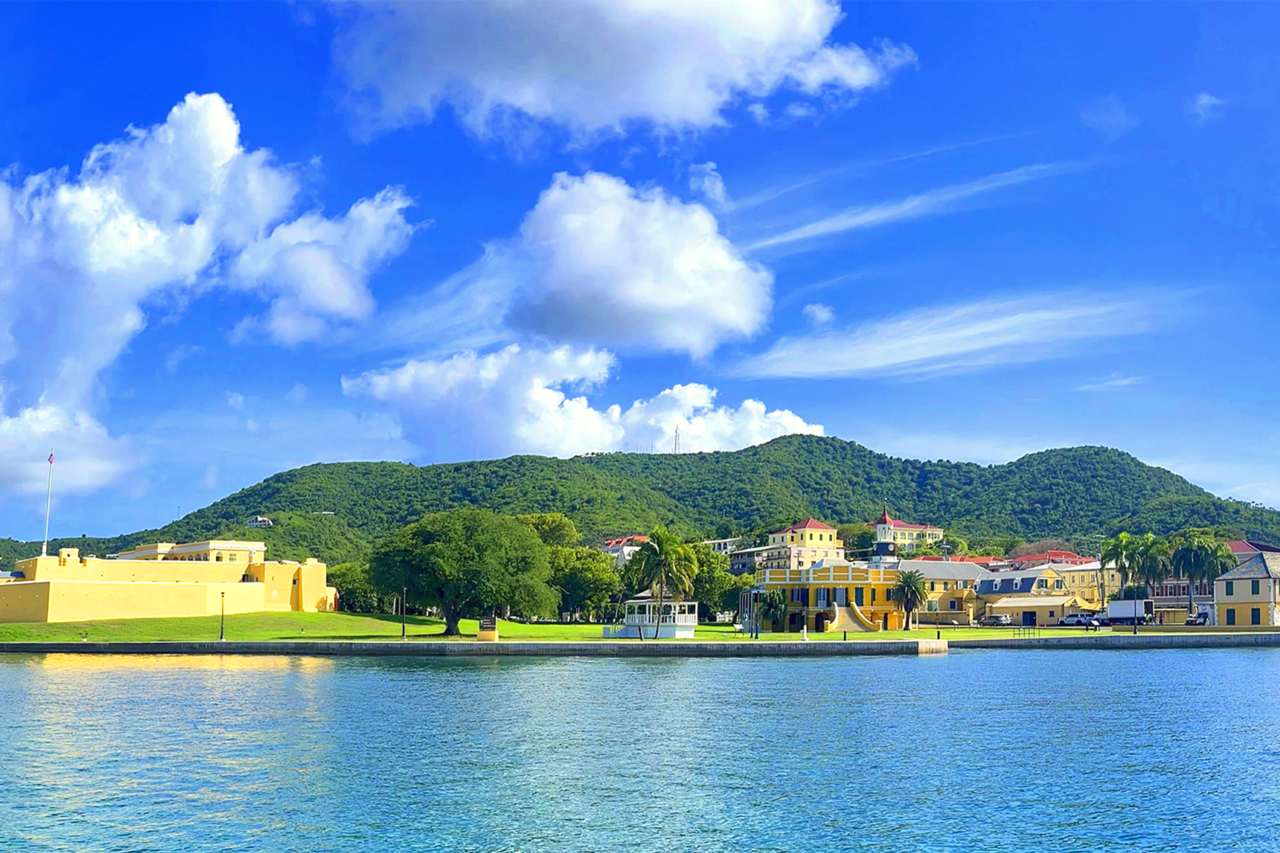 View of the Christiansted NHS complex