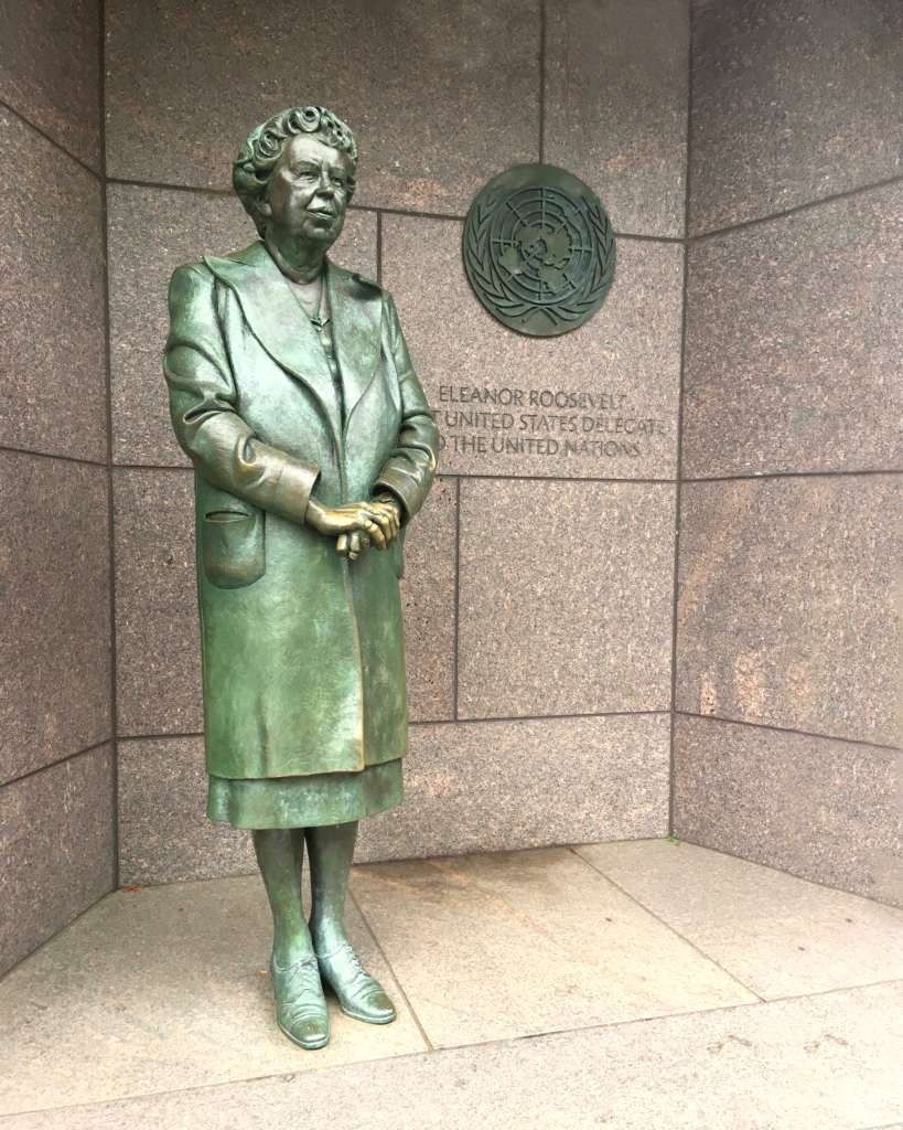 Statue of Eleanor Roosevelt