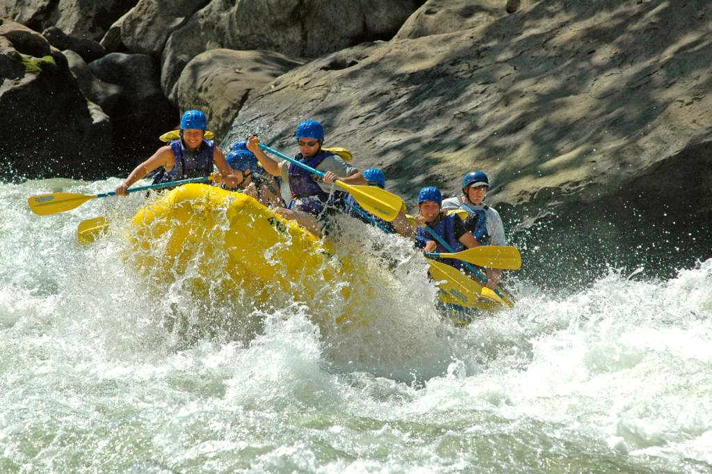 Rafting on the Gauley River