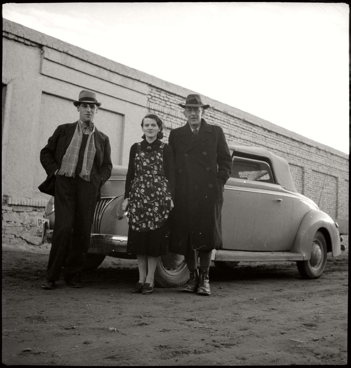 Foreign tourists in Kabul, c. 1940