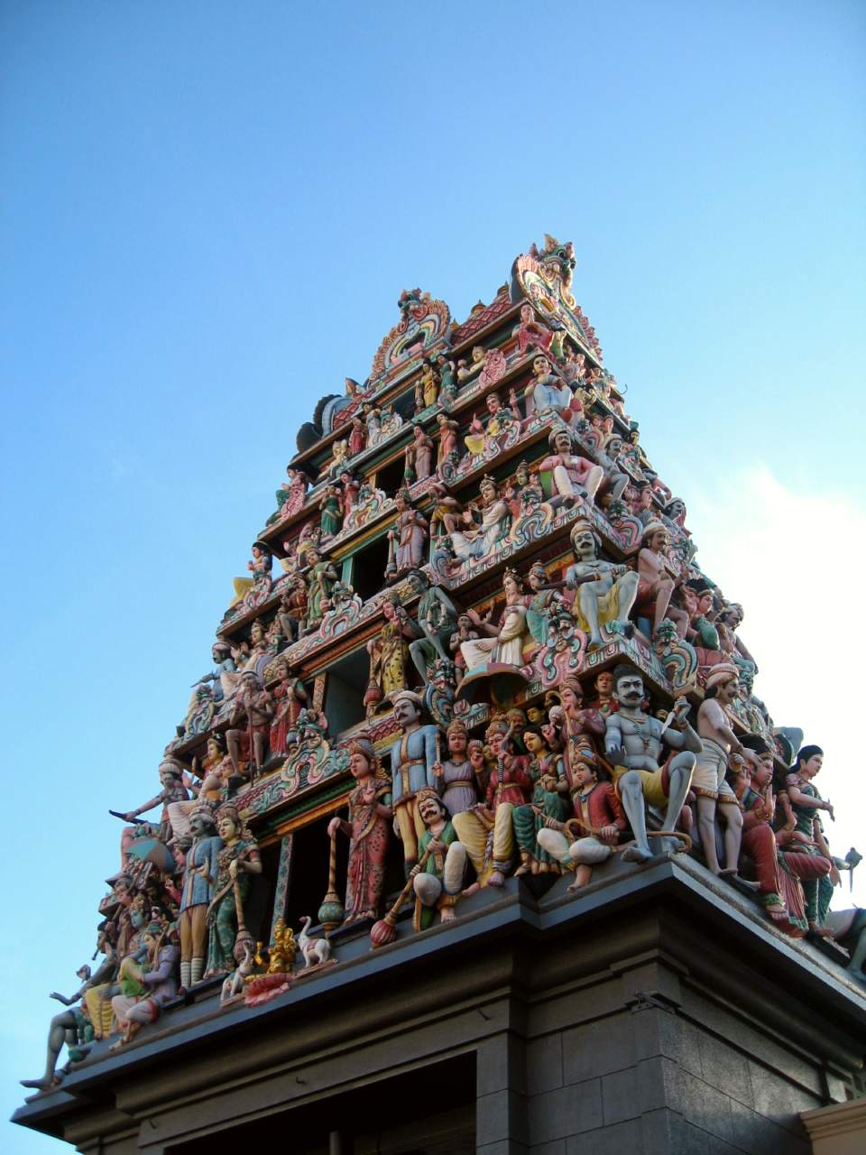 Sri Mariamman Temple, is Singapore's oldest Hindu temple located in Chinatown, Singapore