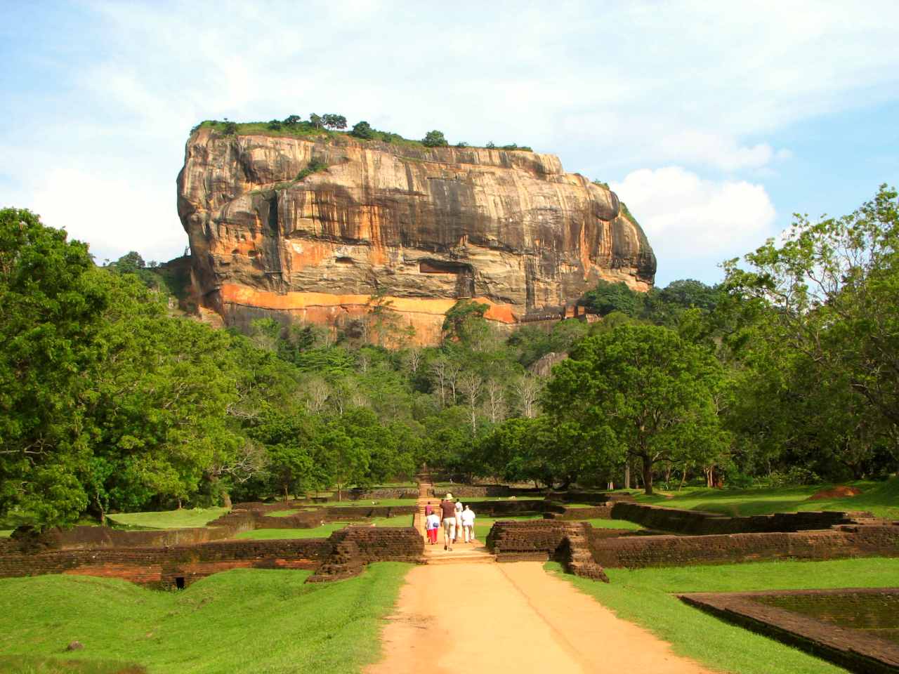 Sigiriya the ancient stone fortress considered by many to be the eighth wonder of the world.[44]