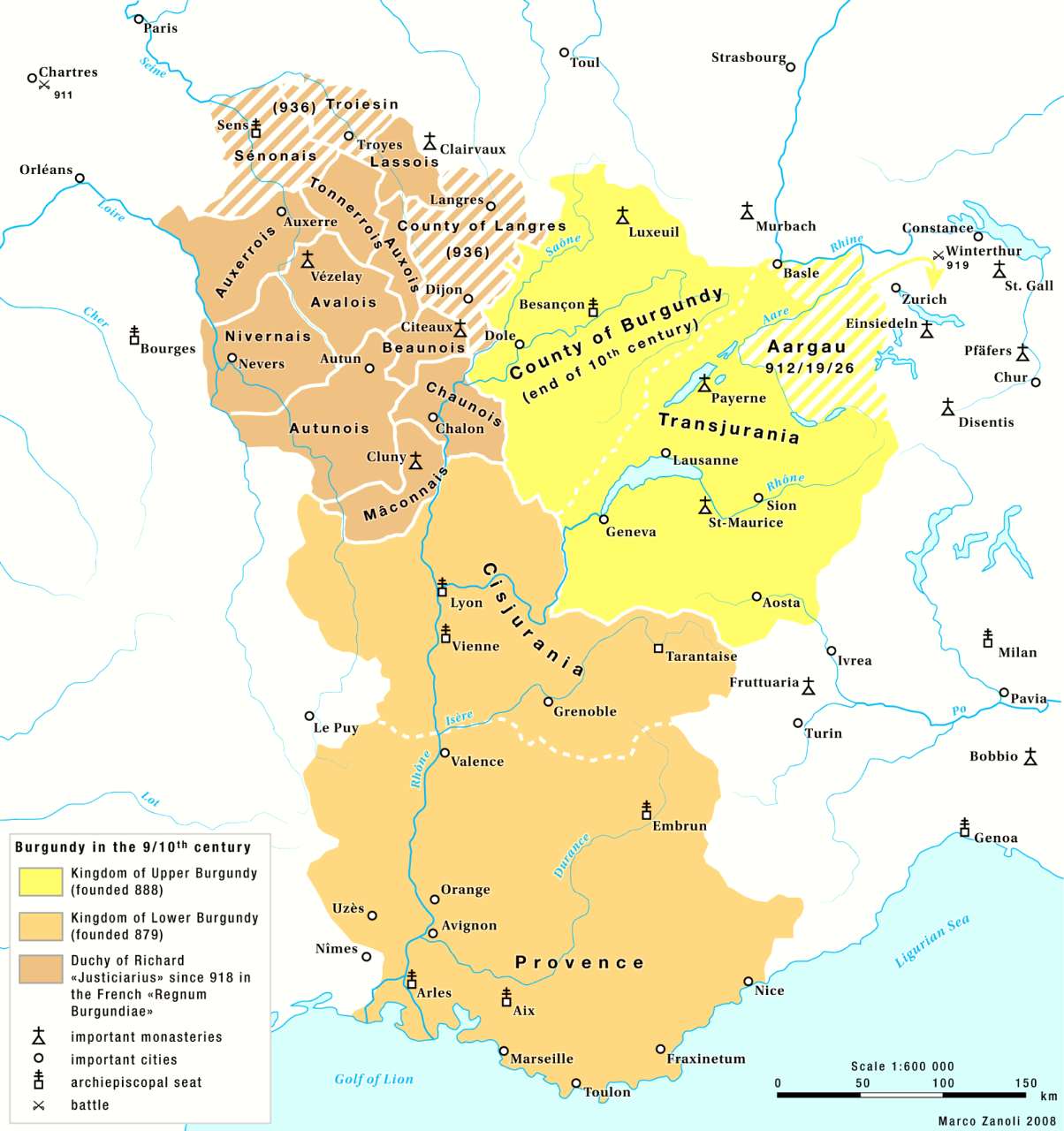 History - Bourgogne-Franche-Comté