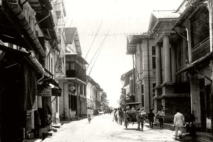 Market Street (Passarstraat) in the early 20th century