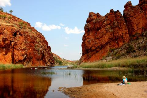 Glen Helen Gorge