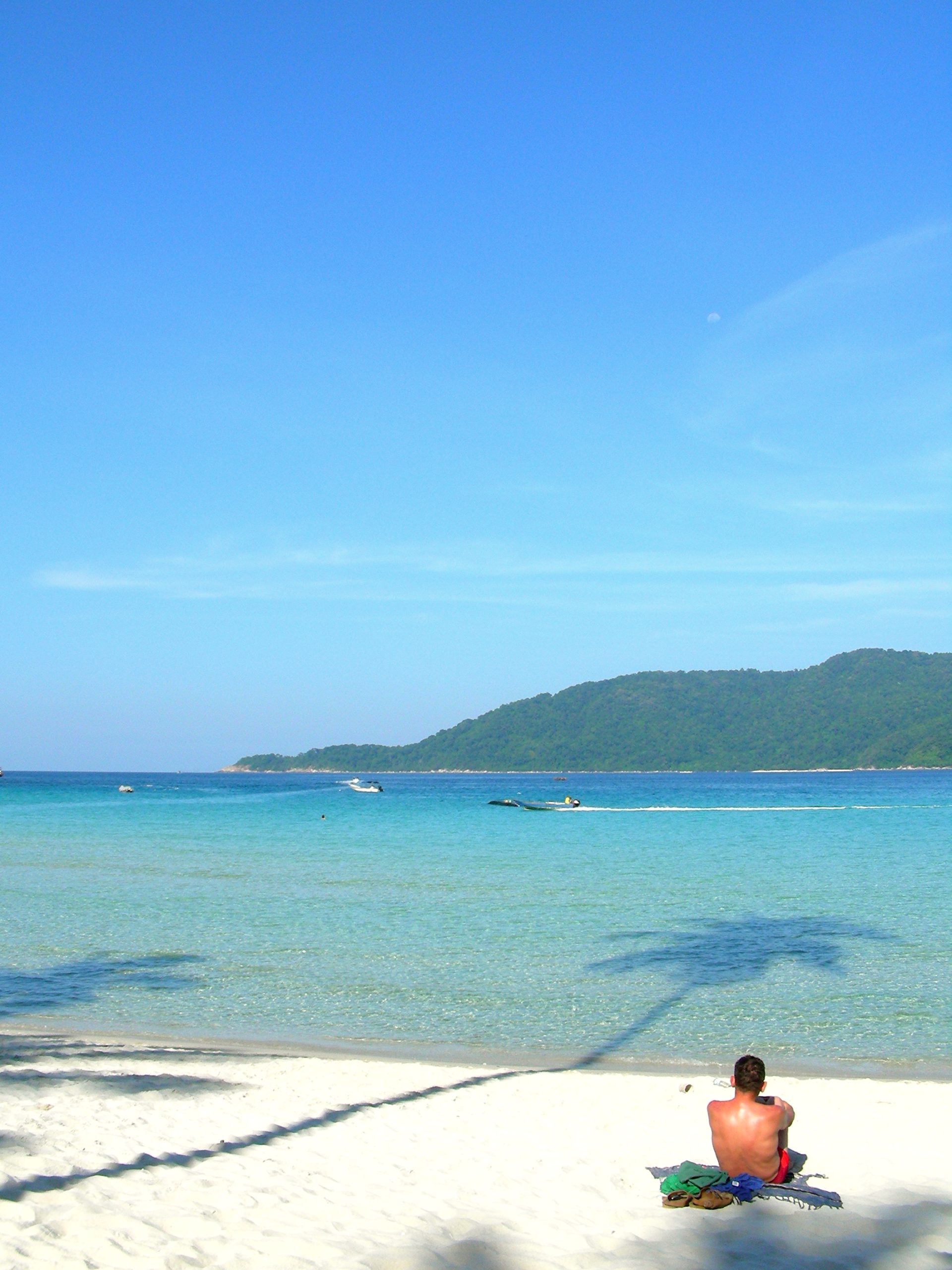 Erkunde die sandigen Strände von Pulau Perhentian