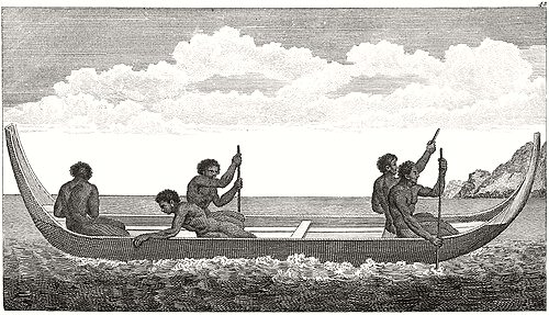 Canoe of the Island of Buka