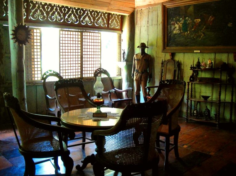 Clarin Ancestral House interior in Loay
