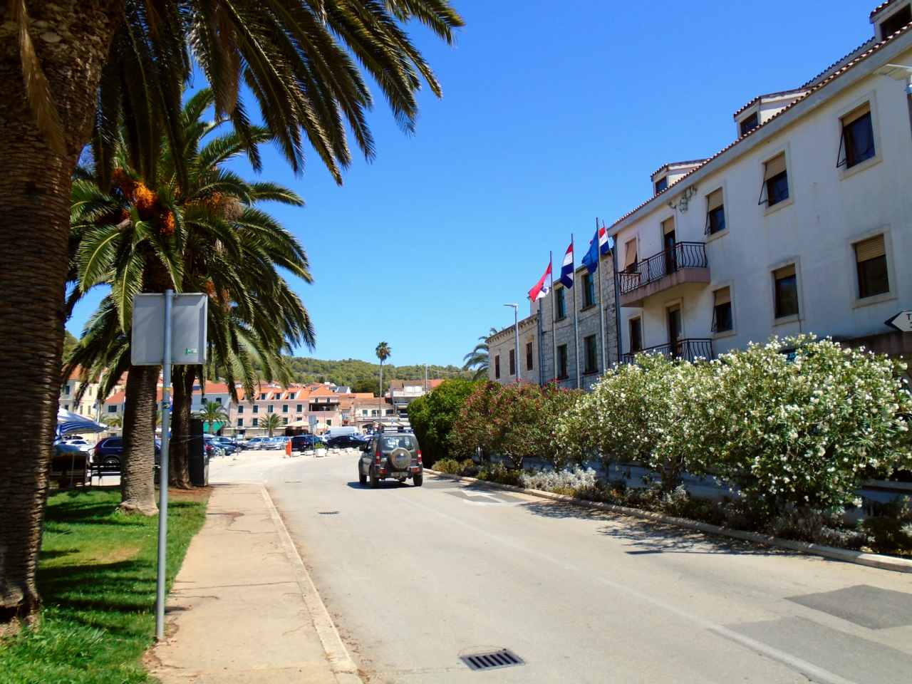 Vela Luka - street in the town centre