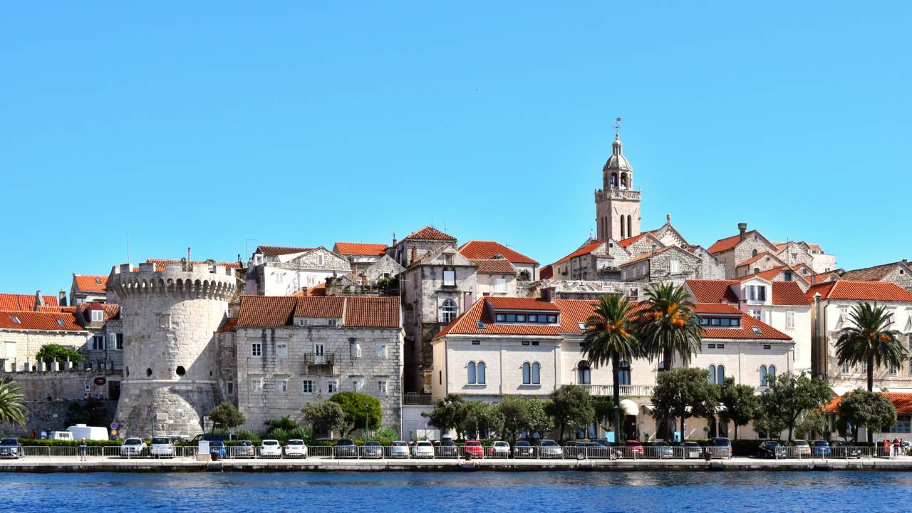 Korčula, town