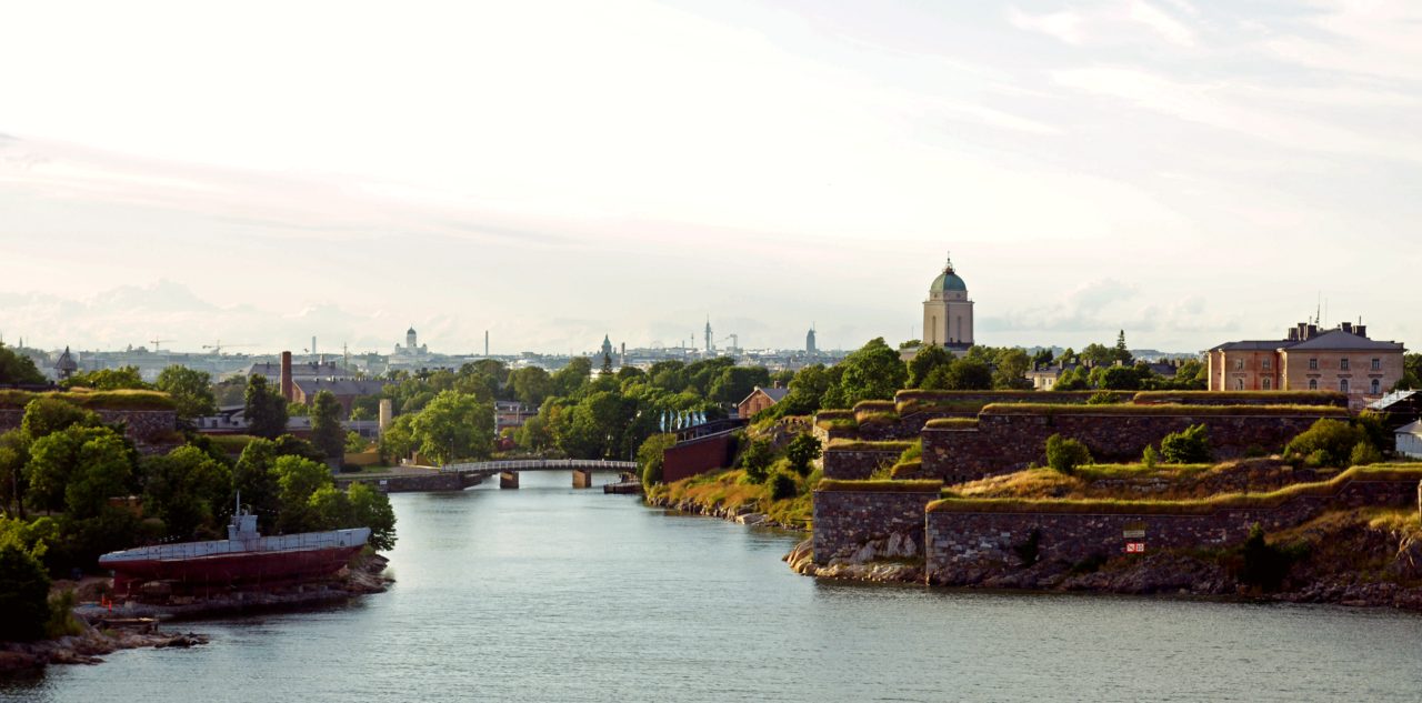 Suomenlinna seen from the sea