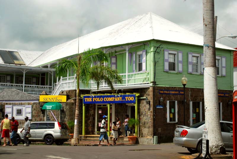 Explore the colorful streets of Basseterre