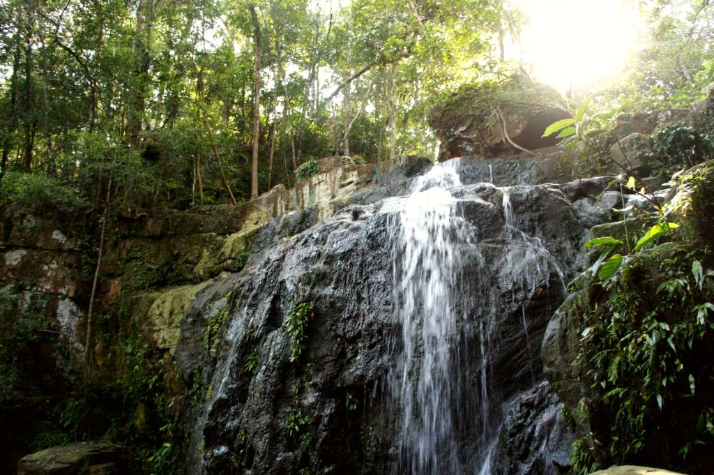 Waterfall near Sok San village