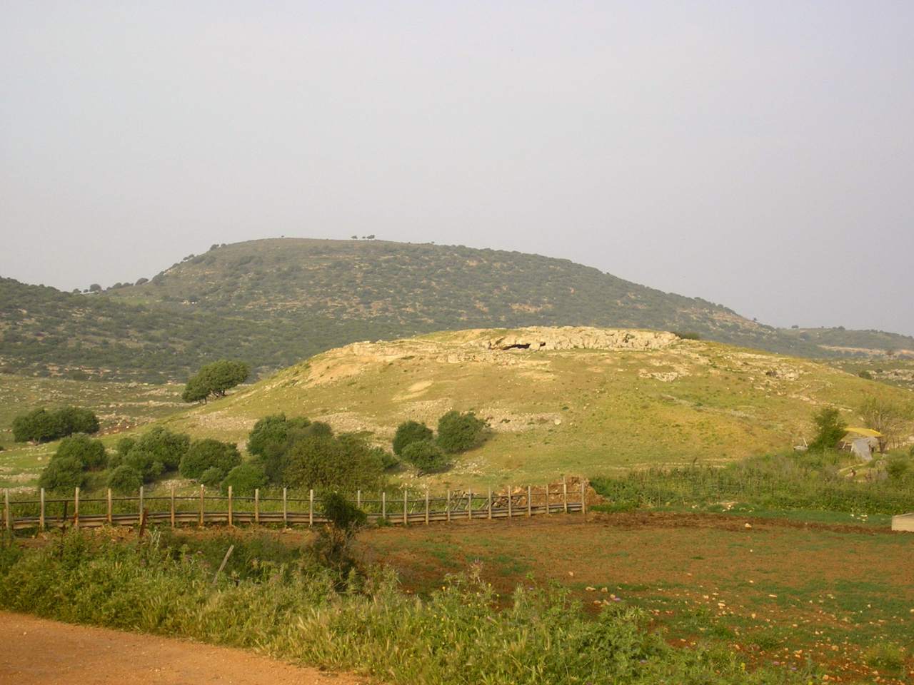 The hill where ancient Yodfat stood