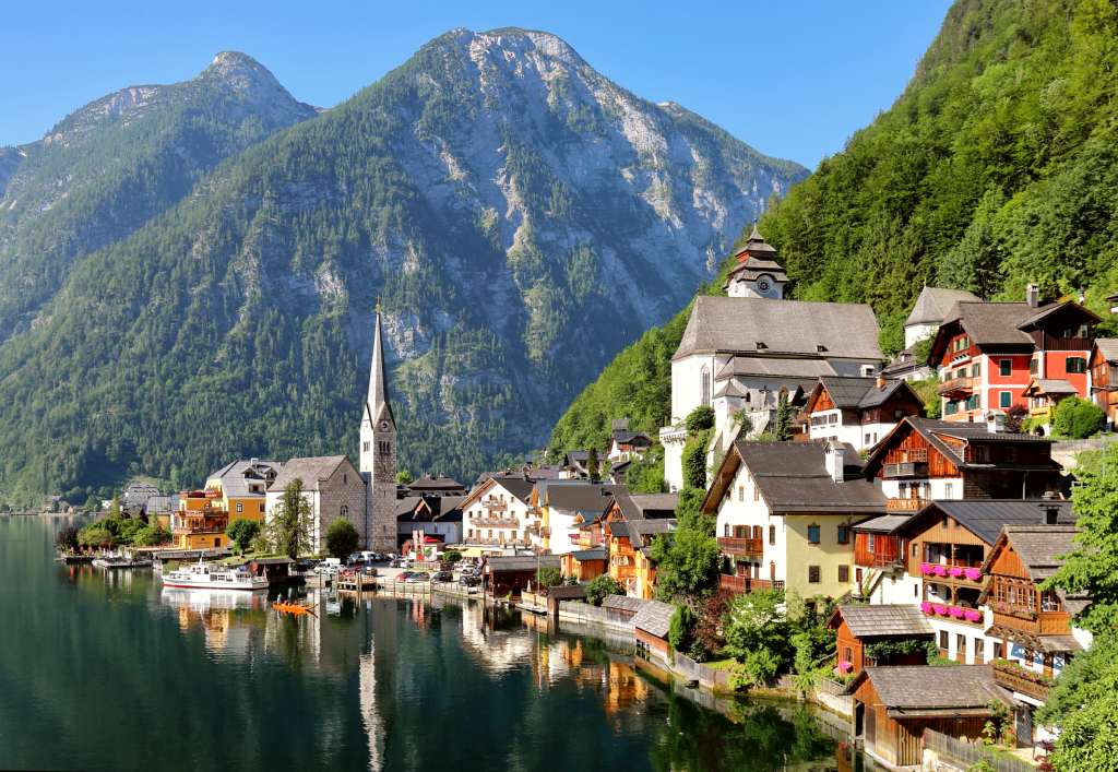 Hallstatt, one of the most visited places in Austria