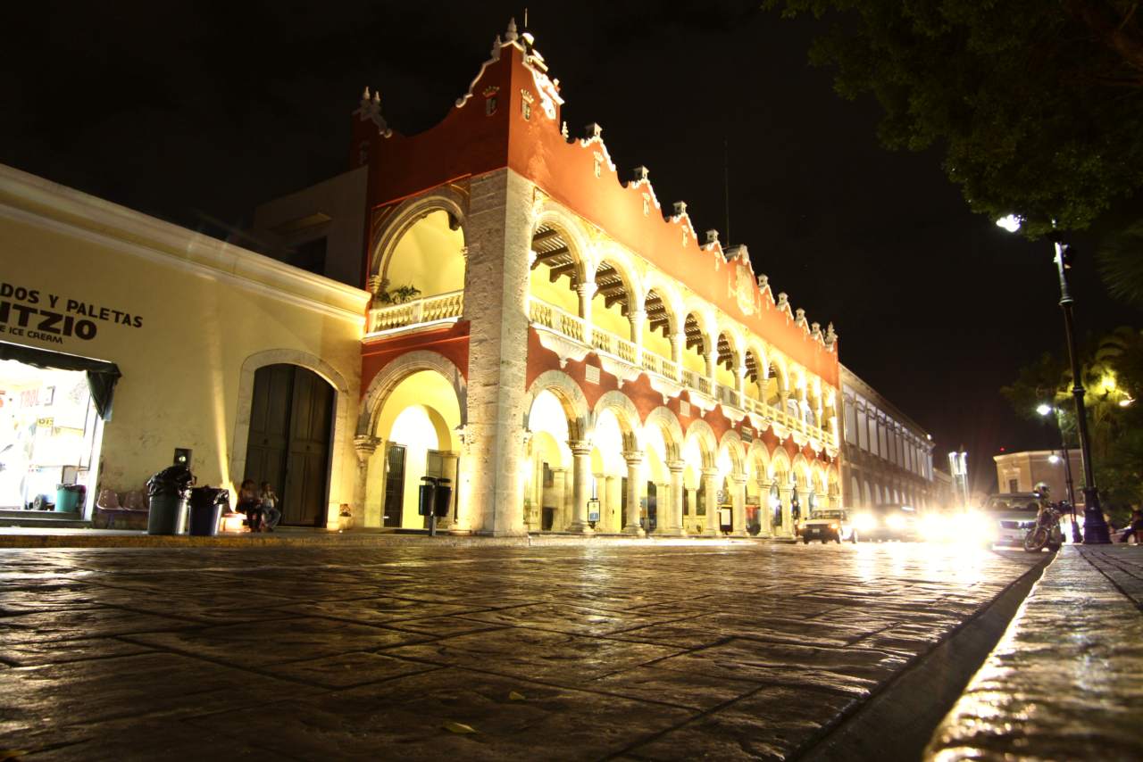 Merida's Municipal Palace, seat of the City Hall and Mayor's office