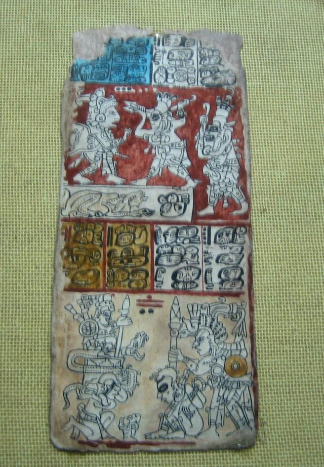 Displayed copy of the Maya Codice in Chetumal, since 2006