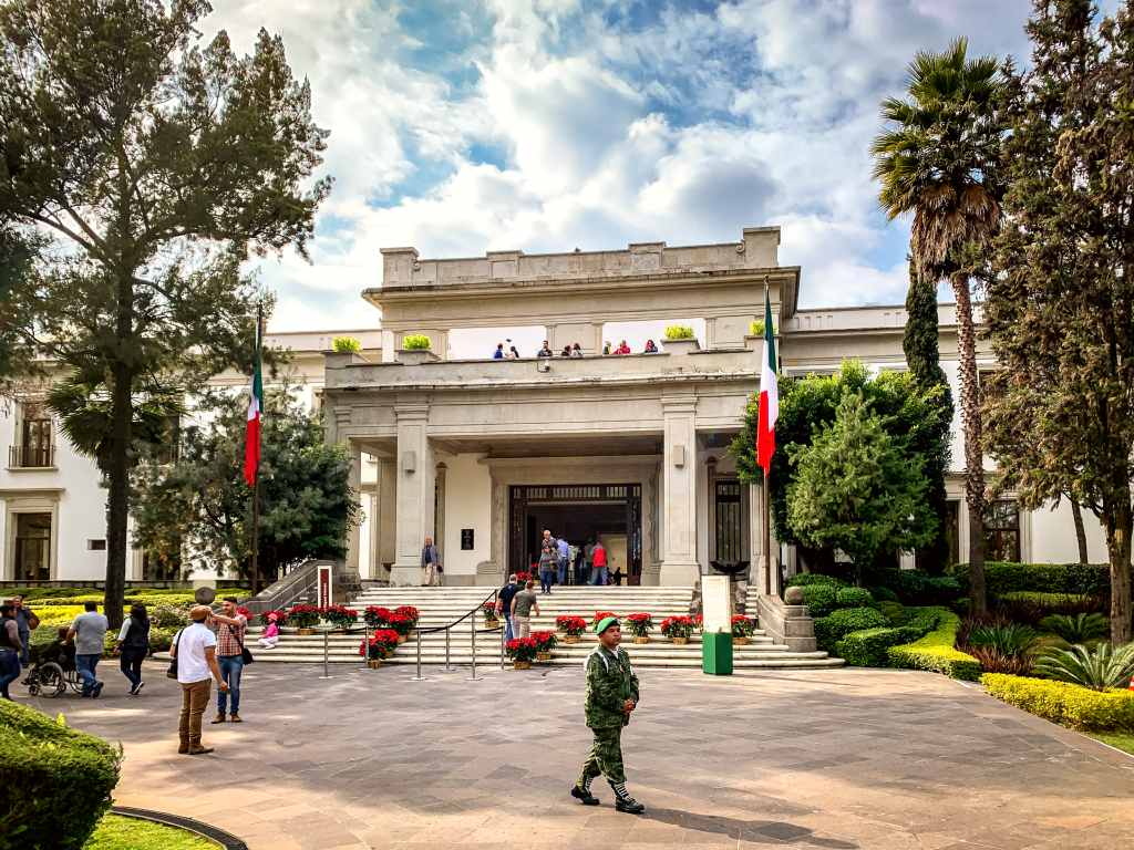 Los Pinos, now a cultural space, Mexico City