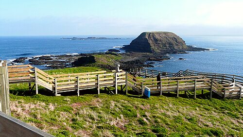 'The Nobbies': site of Captain Wetherall's 1826 flagstaff