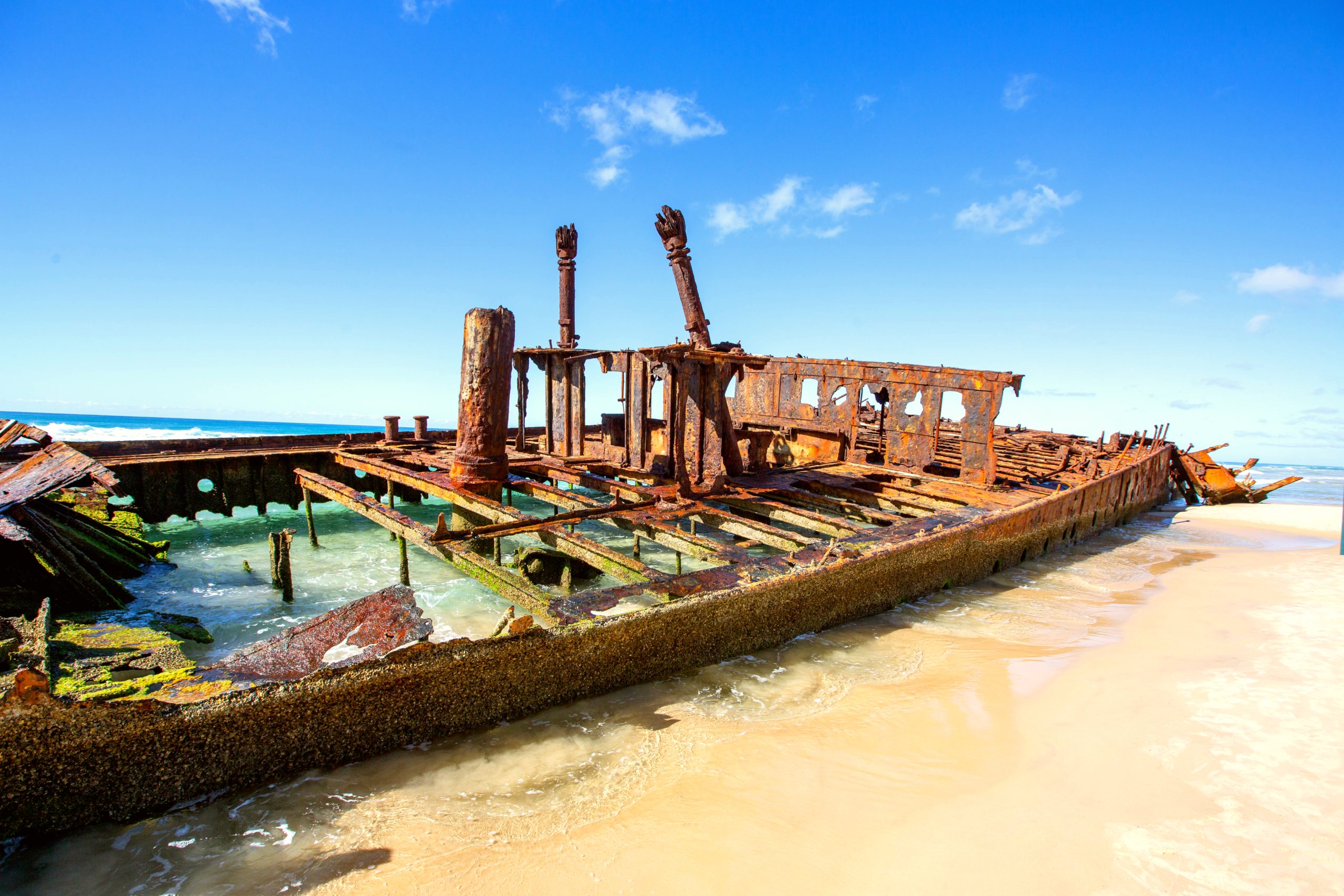 Explore the SS Maheno shipwreck's history