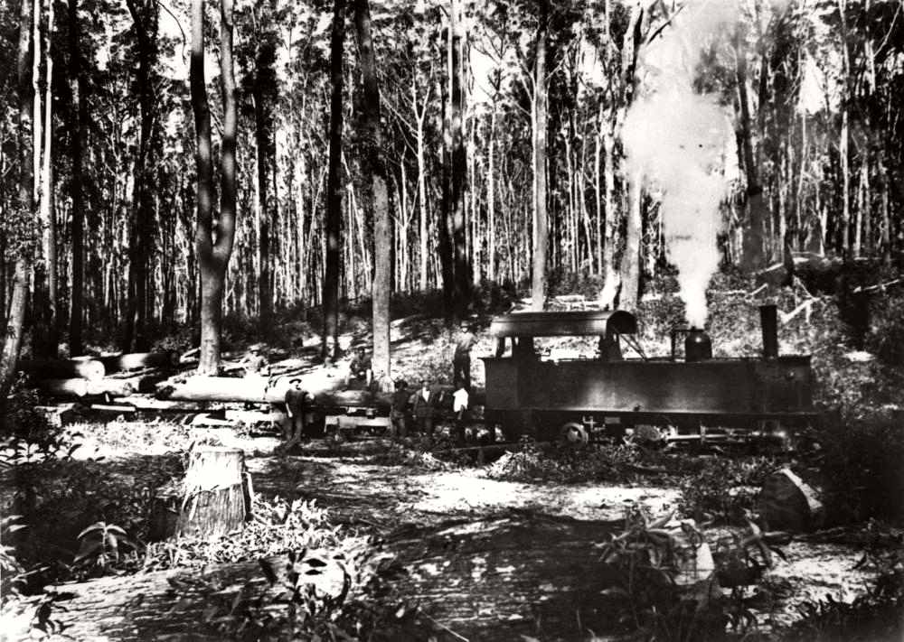 McKenzie's Tramway Locomotive, c. 1920