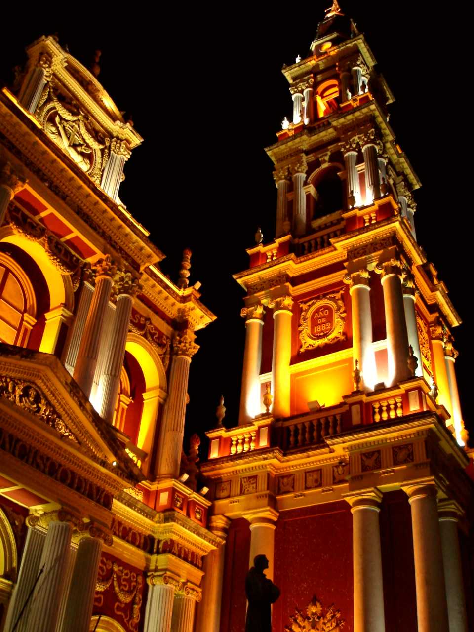 Church of San Francisco in Salta, with the highest church bell of South America