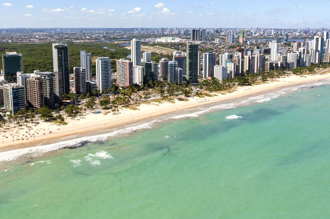 Boa Viagem beach in Recife