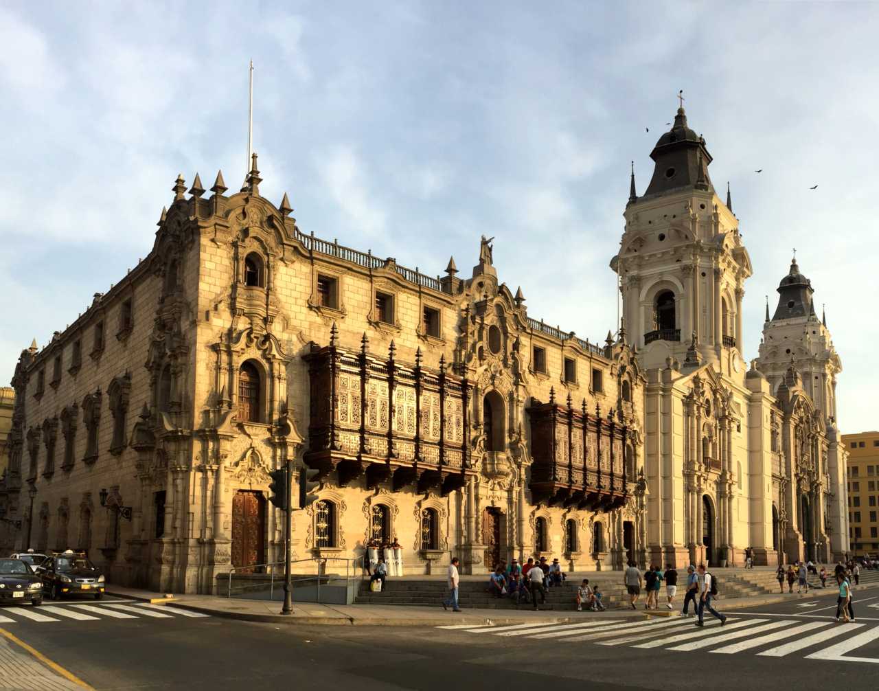 The Cathedral of Lima in the Historic Centre of Lima