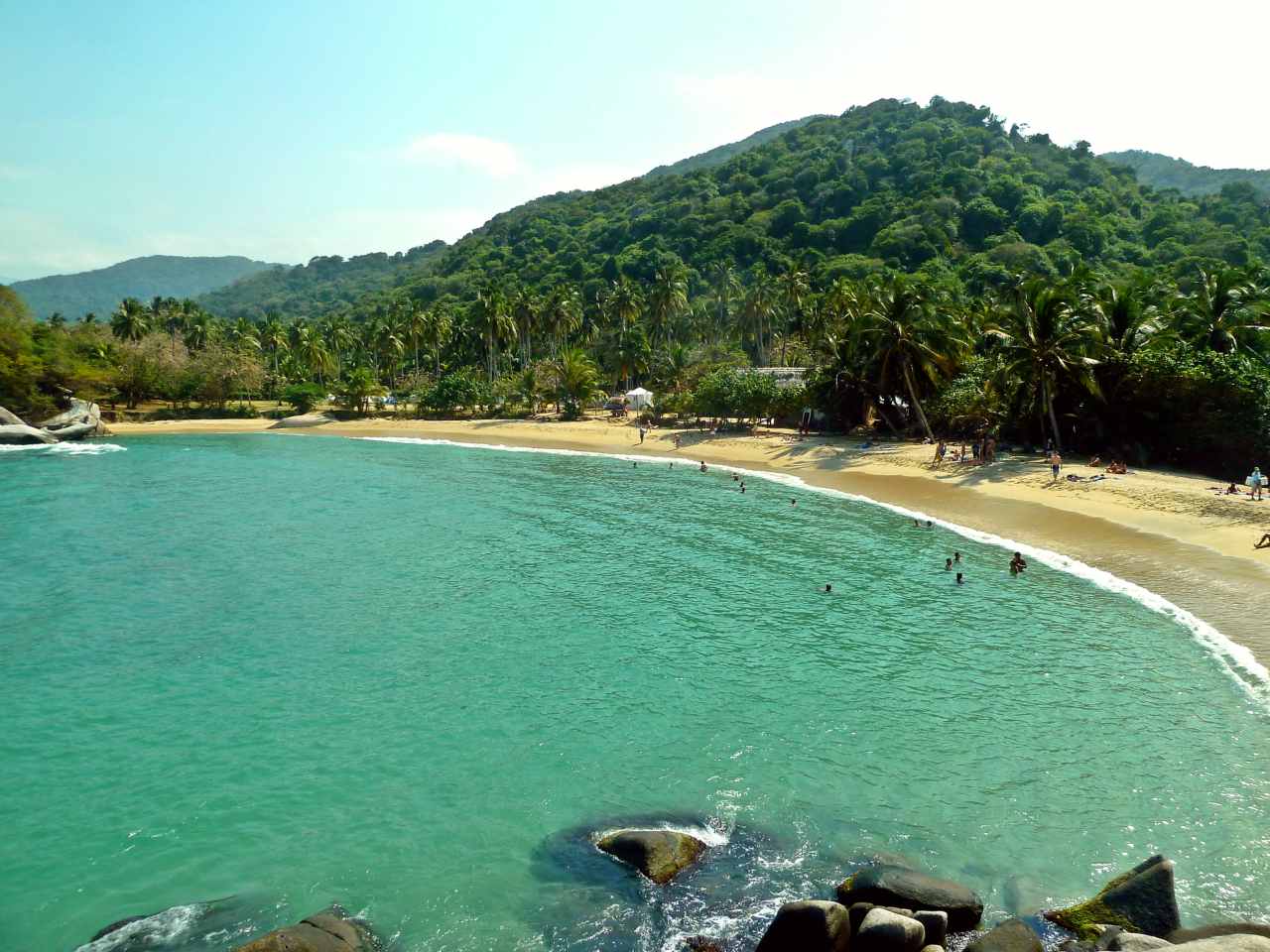 Cabo San Juan in Tayrona National Park