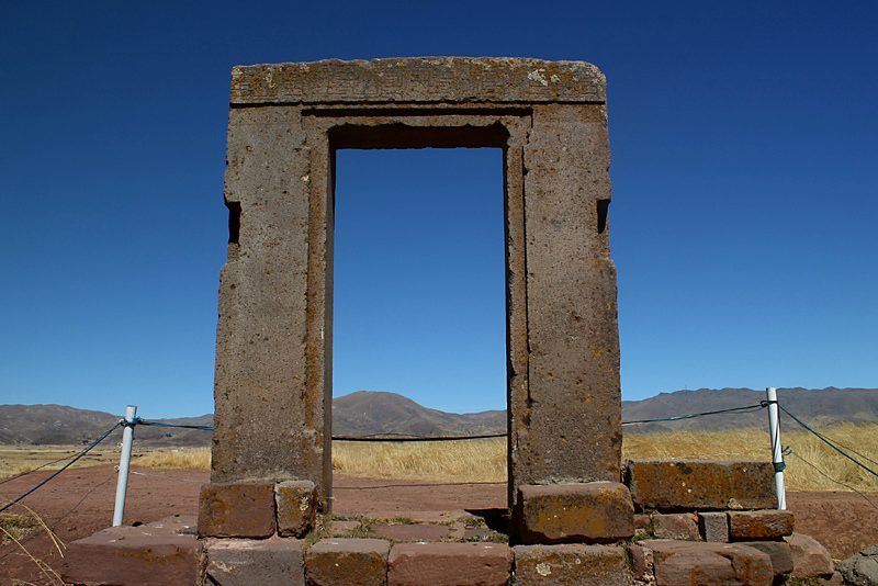 The Gate of the Moon in Tiwanaku