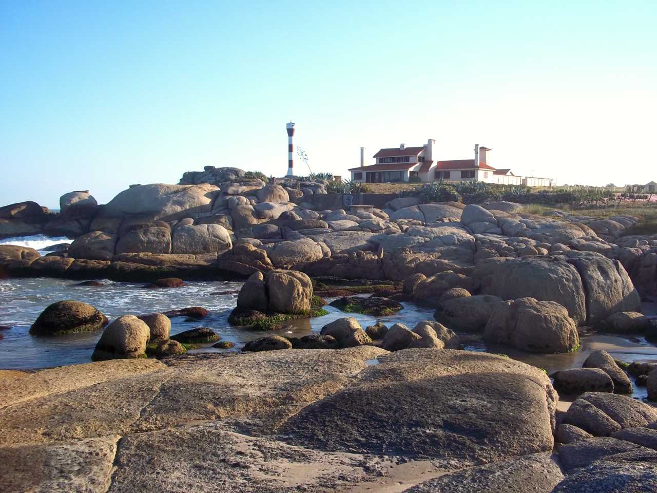 Coast of Punta del Diablo