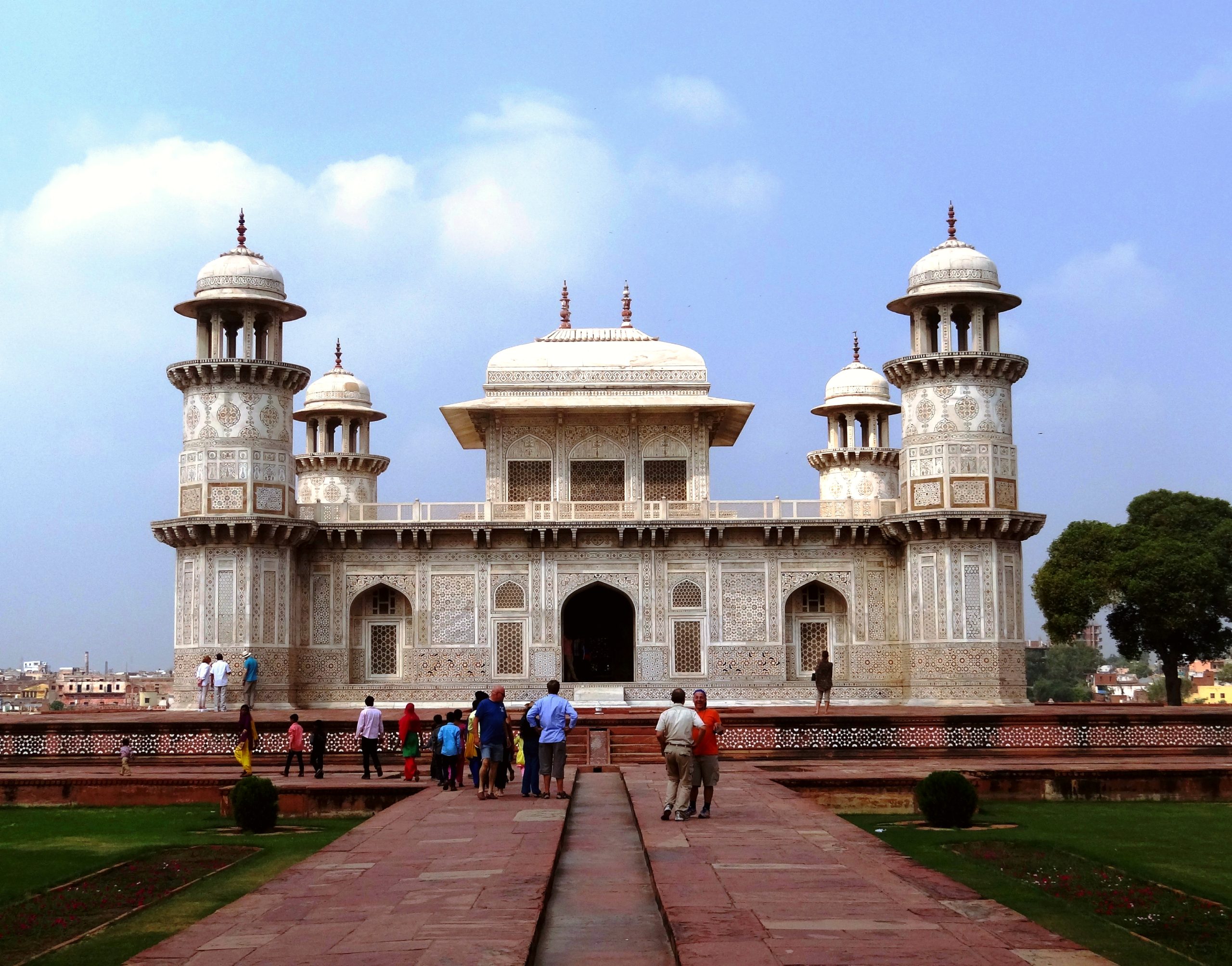 A delicate masterpiece of Mughal architecture