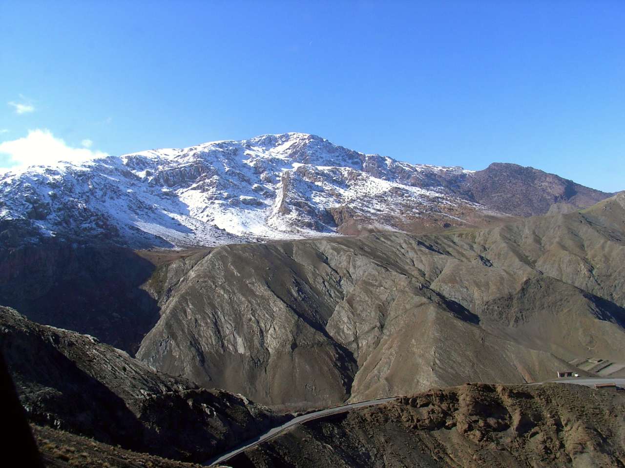 The Atlas mountains