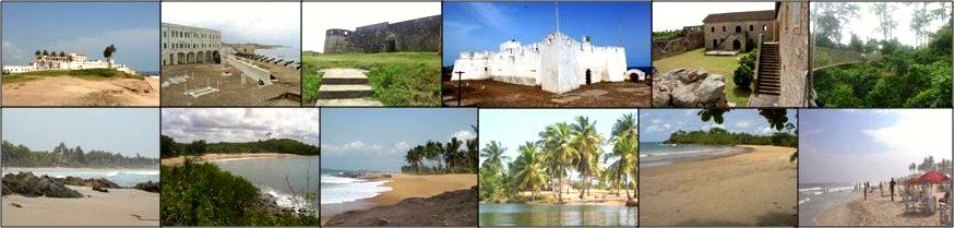 Tourism destinations in Ghana[22]