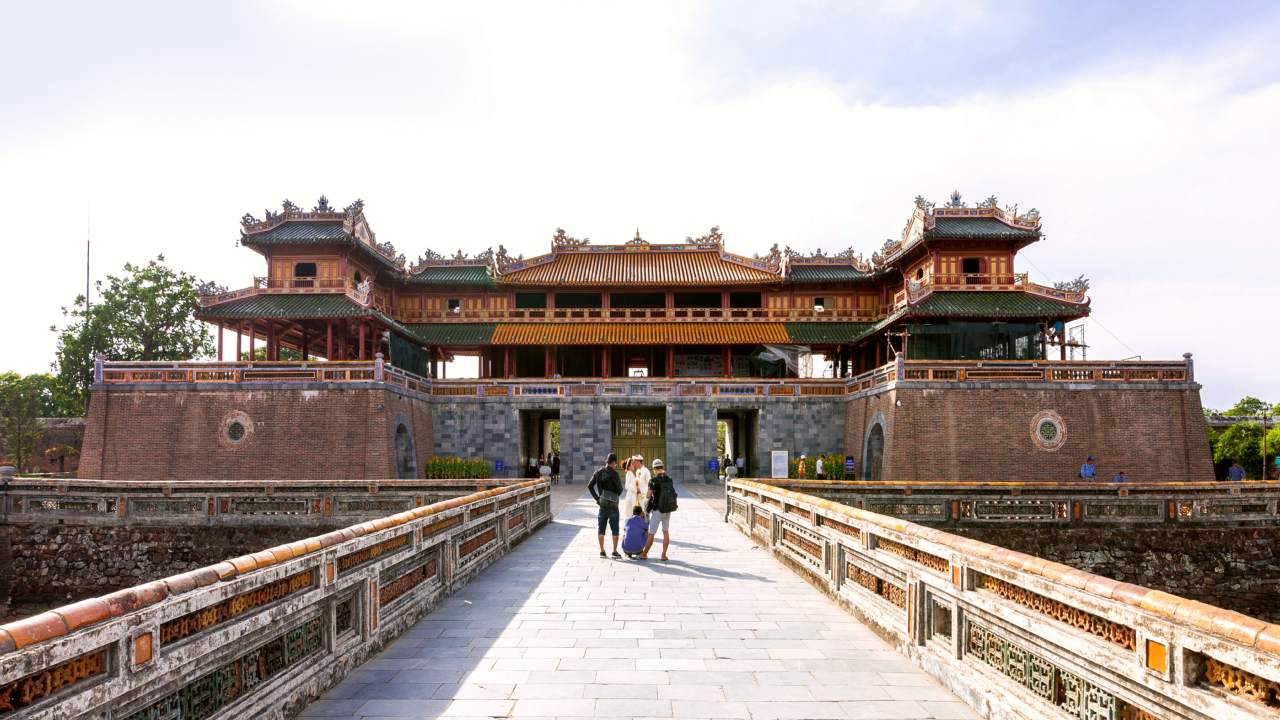 Imperial City, Huế, the former imperial capital of Vietnam