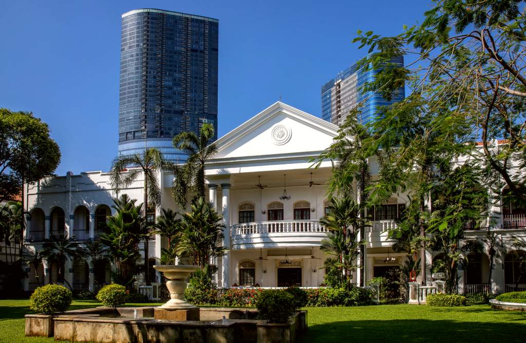 Hotel Majapahit (est. 1910) in Surabaya experienced the tearing of the Dutch flag by the youths of Surabaya in 1946.