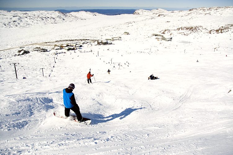Ski ranges in Tasmania, displaying the various climates and views across the country
