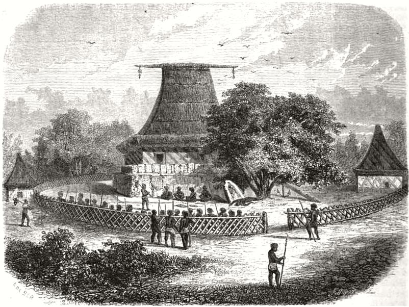 Bure-kalou or temple