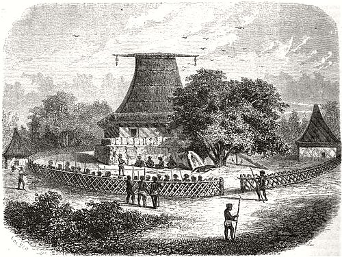 Bure-kalou or temple