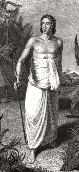 William Mariner was a teenaged English sailor adopted into a royal Tongan family.
